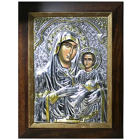 EIKONA ΑΛΟΥΜΙΝΙΟΥ ΠΑΝΑΓΙΑ ΙΕΡΟΣΟΛΥΜΙΤΙΣΣΑ - 38x51cm